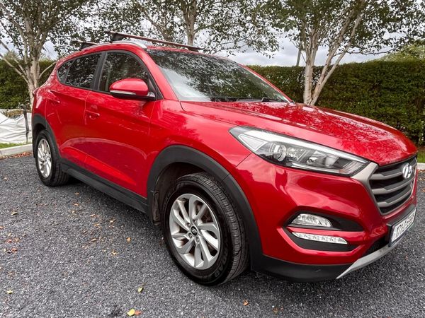 Hyundai Tucson SUV, Diesel, 2017, Red