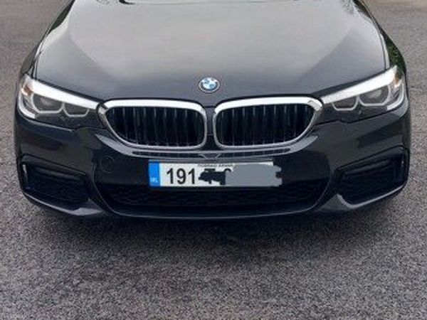 BMW 5-Series Saloon, Diesel, 2019, Black