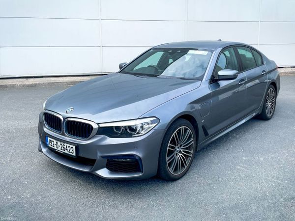 BMW 5-Series Saloon, Petrol Plug-in Hybrid, 2019, Blue