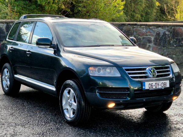 Volkswagen Touareg SUV, Diesel, 2006, Green