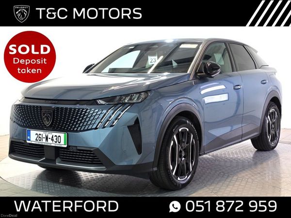 Peugeot 3008 MPV, Electric, 2026, Blue