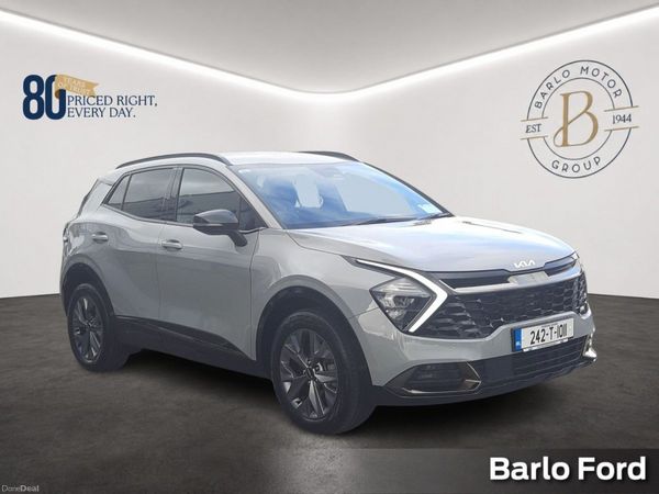 Kia Sportage SUV, Petrol Hybrid, 2024, Grey