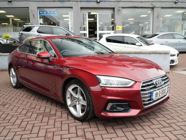 Audi A5 Coupe, Petrol, 2018, Red