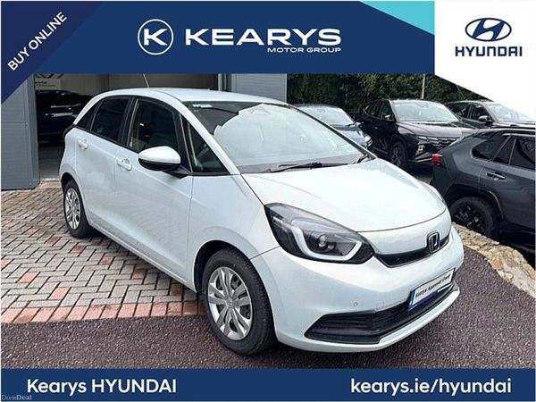 Honda Fit Hatchback, Petrol Hybrid, 2023, White