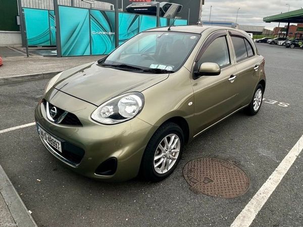 Nissan March Hatchback, Petrol, 2014, Green