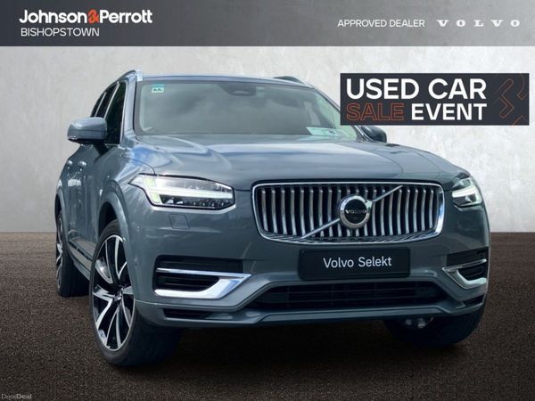 Volvo XC90 SUV, Petrol Plug-in Hybrid, 2023, Grey