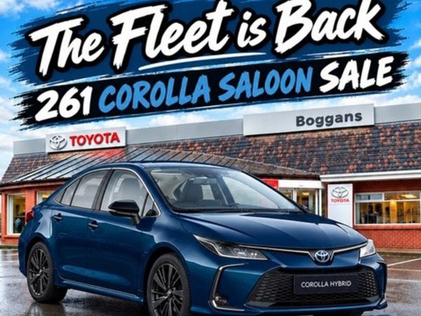 Toyota Corolla Saloon, Petrol Hybrid, 2026, Grey