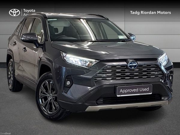 Toyota RAV4 SUV, Petrol Hybrid, 2023, Grey