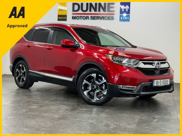 Honda CR-V Hatchback, Petrol Hybrid, 2018, Red