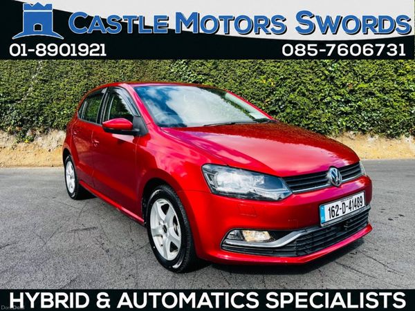 Volkswagen Polo Hatchback, Petrol, 2016, Red