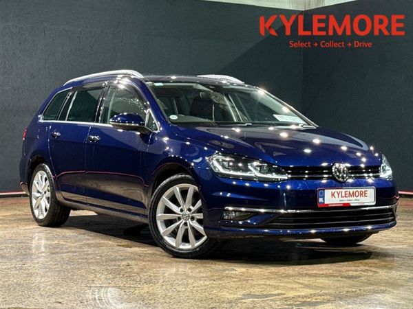Volkswagen Golf Estate, Petrol, 2020, Blue