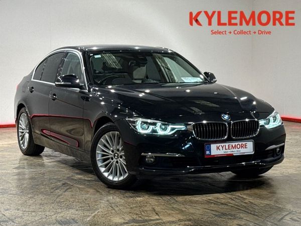 BMW 3-Series Saloon, Petrol Hybrid, 2016, Black
