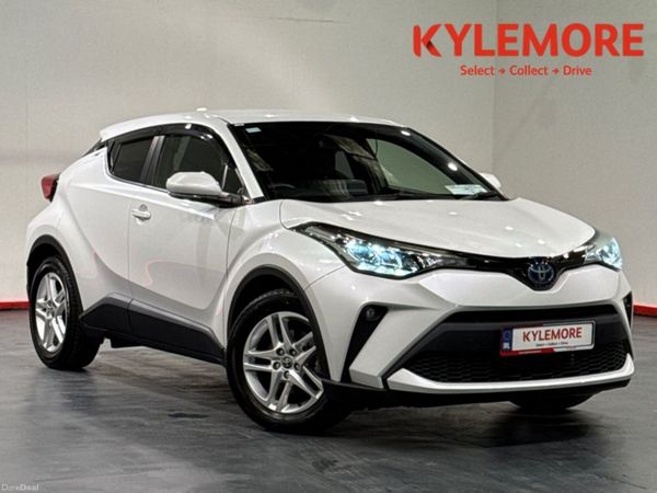 Toyota C-HR SUV, Petrol Hybrid, 2023, White