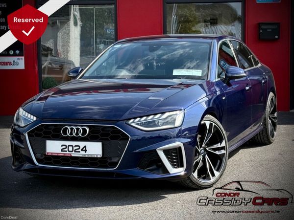 Audi A4 Saloon, Diesel, 2024, Blue