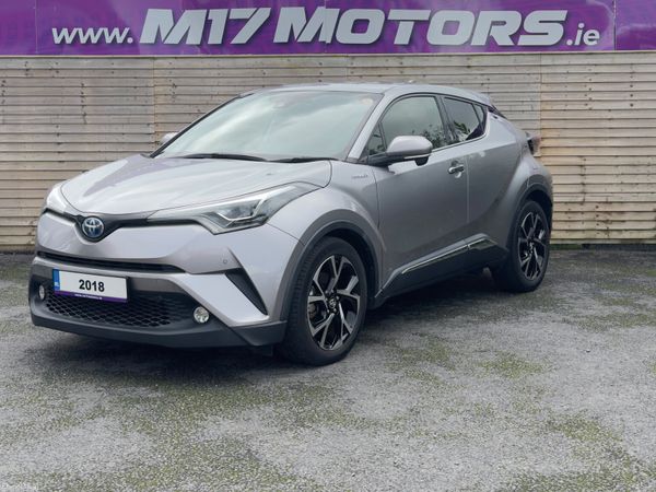 Toyota C-HR SUV, Petrol Hybrid, 2018, Silver
