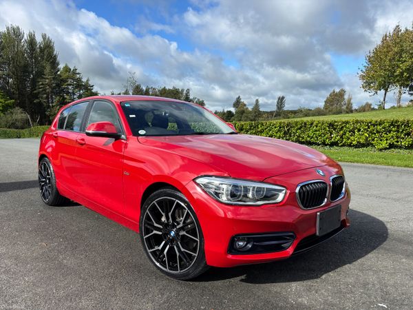 BMW 1-Series Hatchback, Diesel, 2018, Red