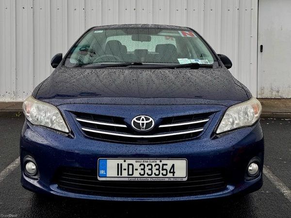 Toyota Corolla Saloon, Petrol, 2011, Blue