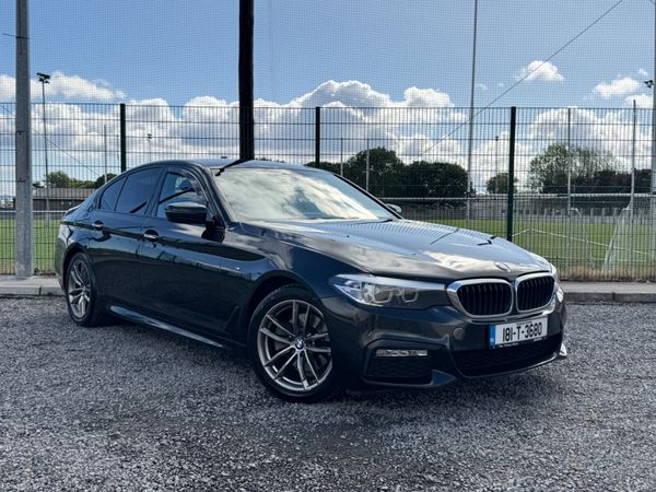 BMW 5-Series Saloon, Diesel, 2018, Black