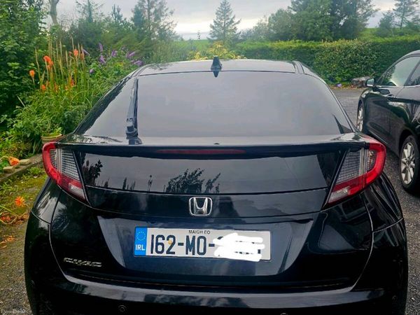 Honda Civic Hatchback, Diesel, 2016, Black