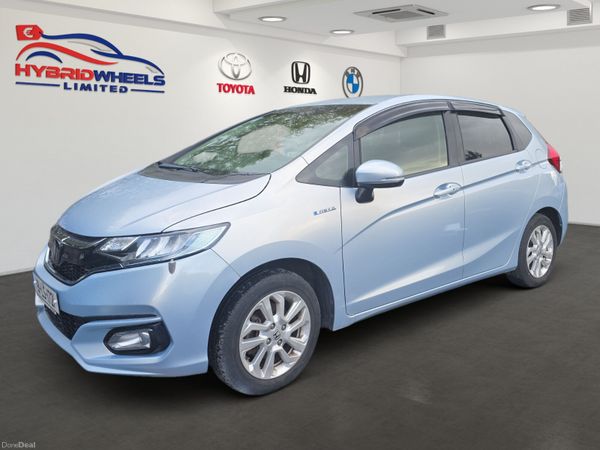 Honda Fit Hatchback, Petrol Hybrid, 2019, Blue