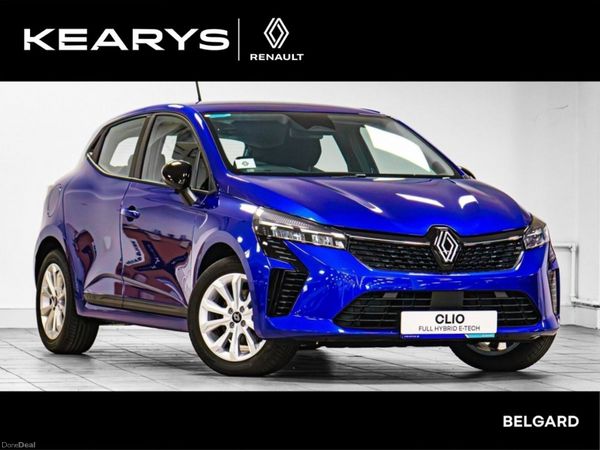 Renault Clio Hatchback, Petrol Hybrid, 2026, Blue
