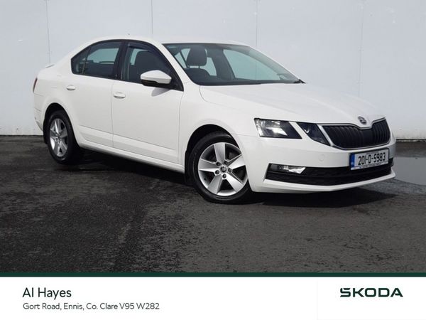 Skoda Octavia Saloon, Diesel, 2020, White