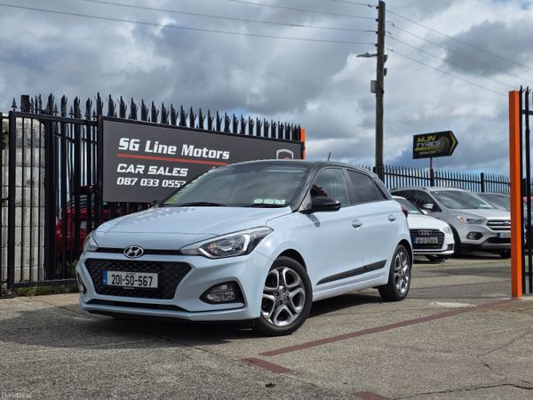 Hyundai i20 Hatchback, Petrol, 2020, Blue