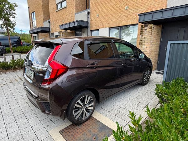 Honda Fit Hatchback, Petrol Hybrid, 2017, Brown