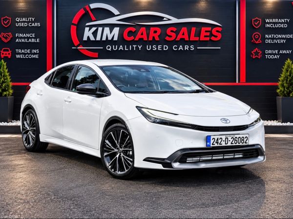Toyota Prius Hatchback, Petrol Plug-in Hybrid, 2024, White