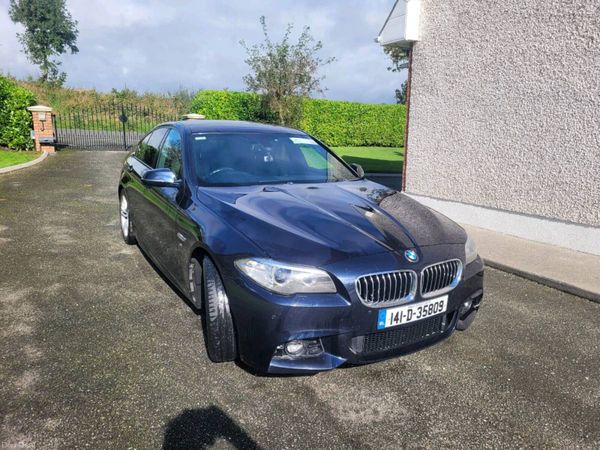 BMW 5-Series Saloon, Diesel, 2014, Black