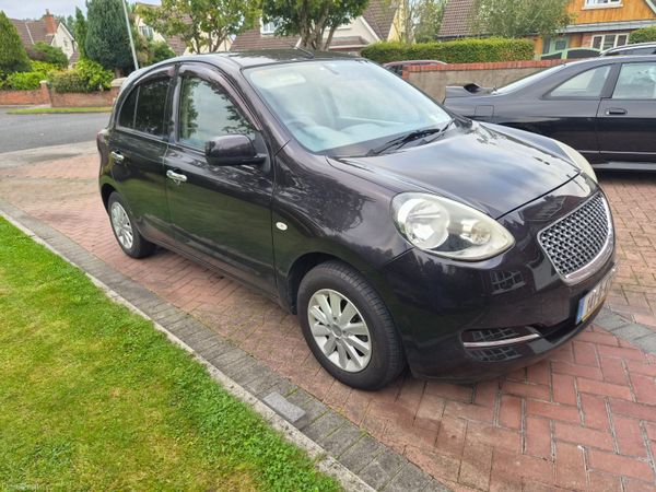Nissan March Hatchback, Petrol, 2014, Purple