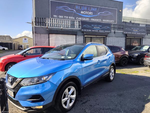 Nissan Qashqai SUV, Petrol, 2017, Blue