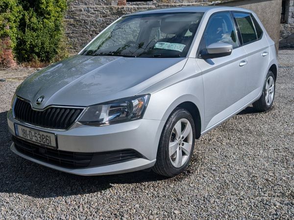 Skoda Fabia Hatchback, Petrol, 2018, Silver