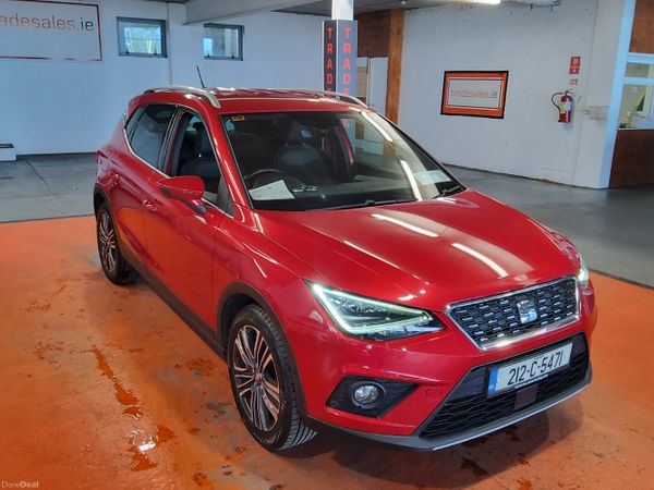 SEAT Arona SUV, Petrol, 2021, Red