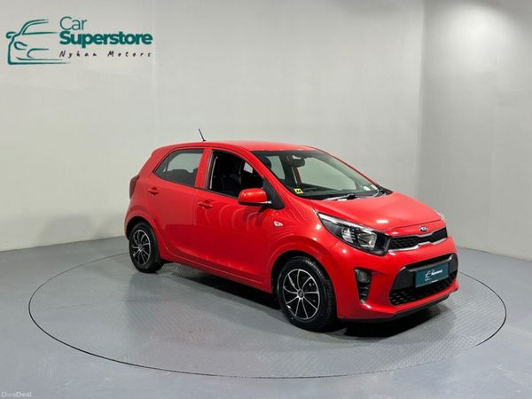 Kia Picanto Hatchback, Petrol, 2018, Red