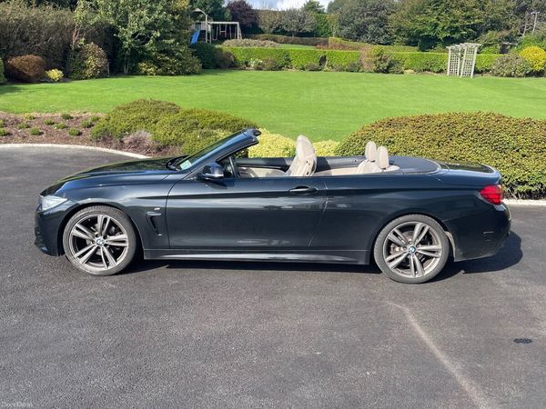 BMW 4-Series Convertible, Diesel, 2015, Black