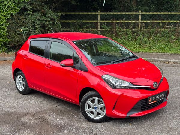 Toyota Vitz Hatchback, Petrol, 2016, Red