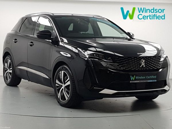 Peugeot 3008 MPV, Petrol Plug-in Hybrid, 2022, Black