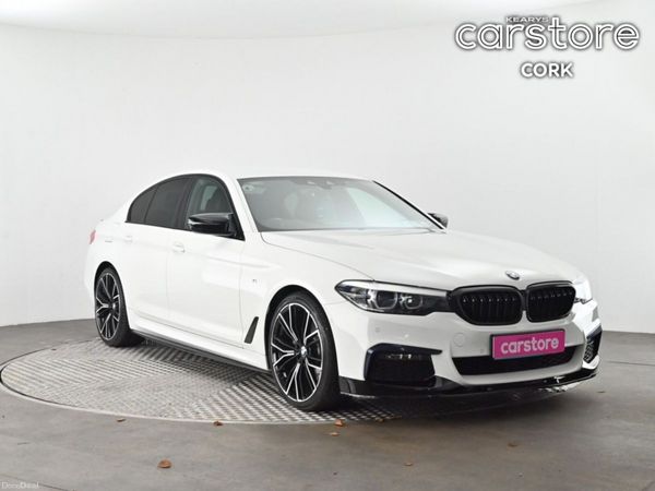 BMW 5-Series Saloon, Diesel, 2020, White