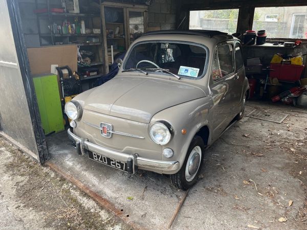 Fiat 600 Saloon, Petrol, 1968, Beige