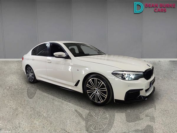 BMW 5-Series Saloon, Diesel, 2019, Blue