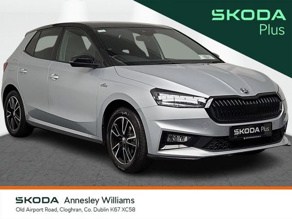 Skoda Fabia Hatchback, Petrol, 2024, Silver