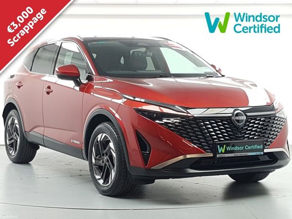Nissan Qashqai MPV, Petrol Hybrid, 2026, Red