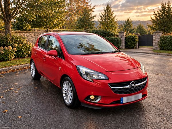 Opel Corsa Hatchback, Diesel, 2015, Red
