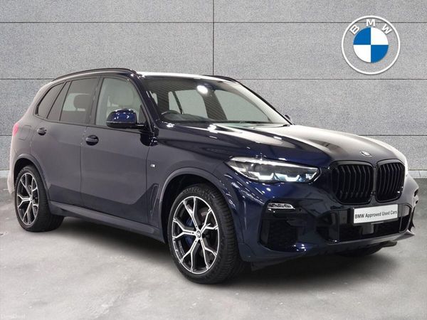BMW X5 SUV, Petrol Plug-in Hybrid, 2021, Blue