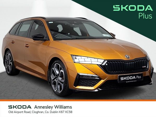Skoda Octavia Estate, Diesel, 2024, Orange