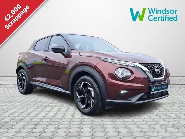 Nissan Juke SUV, Petrol, 2024, Red