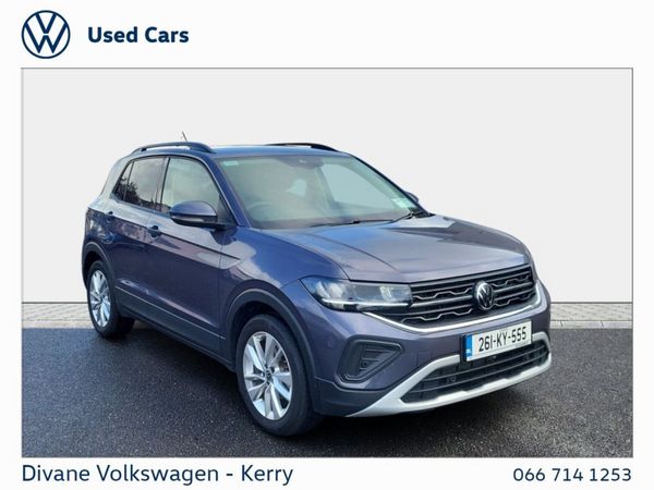 Volkswagen T-Cross SUV, Petrol, 2026, Grey