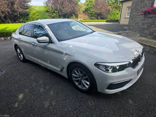BMW 5-Series Saloon, Diesel, 2017, White