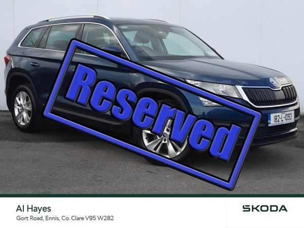 Skoda Kodiaq MPV, Diesel, 2018, Blue
